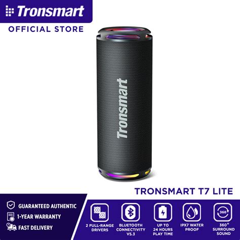 Tronsmart T7 Lite Bluetooth Speaker Enhanced Bass .